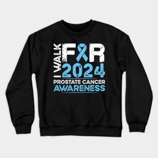 Prostate Cancer Awareness 2024 Walk Crewneck Sweatshirt